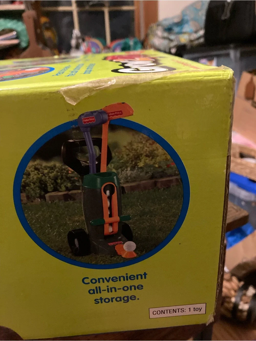 Vintage Fisher Price 1998 golf set